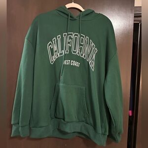 SHEIN Green California Hoodie